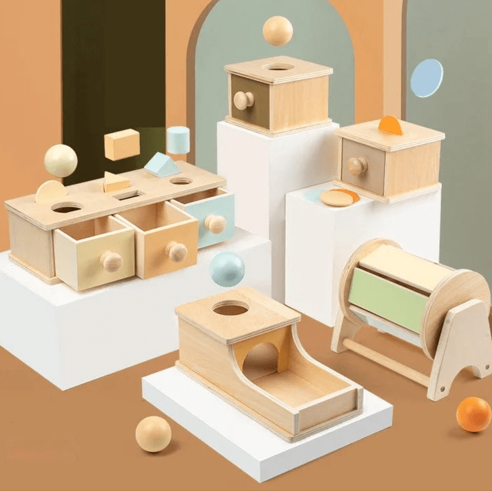 Jouet en bois - Boîtes Montessori™ - ABC Bébé