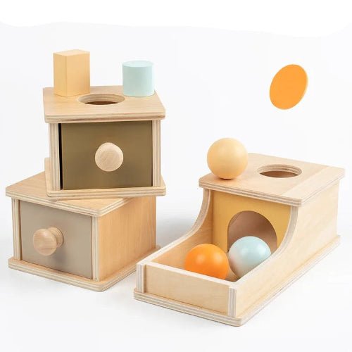 Jouet en bois - Boîtes Montessori™ - ABC Bébé