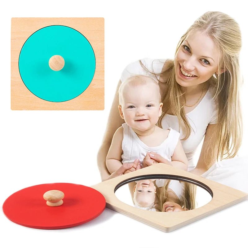 Jouet en bois - Miroir Montessori™ - ABC Bébé