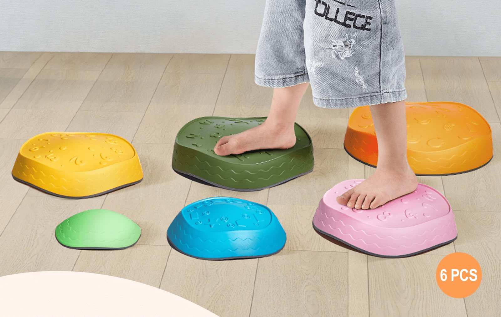 Pierres d'Équilibre pour Enfants – SensorStep™ - ABC Bébé