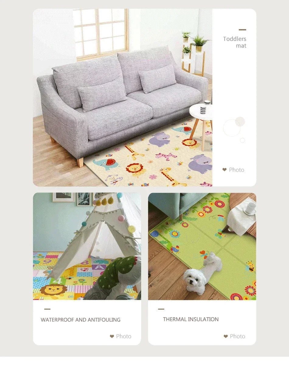 Tapis motricité Bébé - Pliable™ - ABC Bébé
