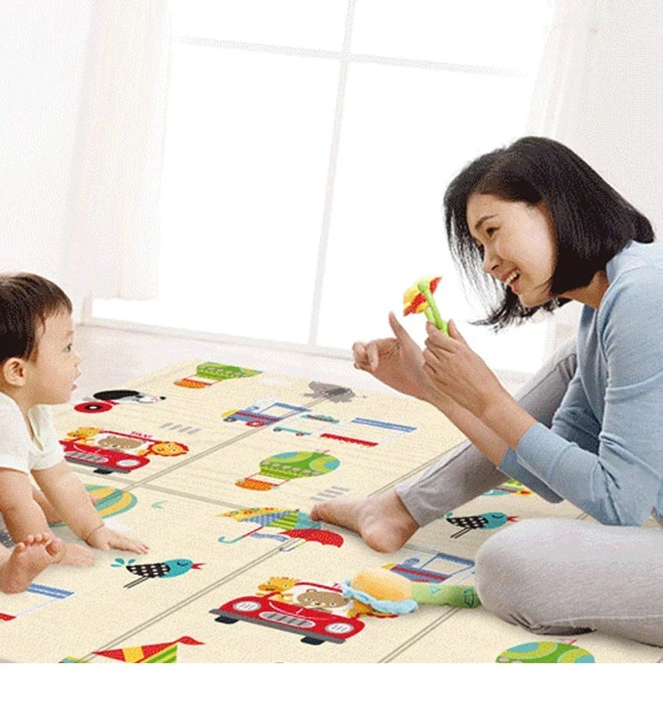Tapis motricité Bébé - Pliable™ - ABC Bébé