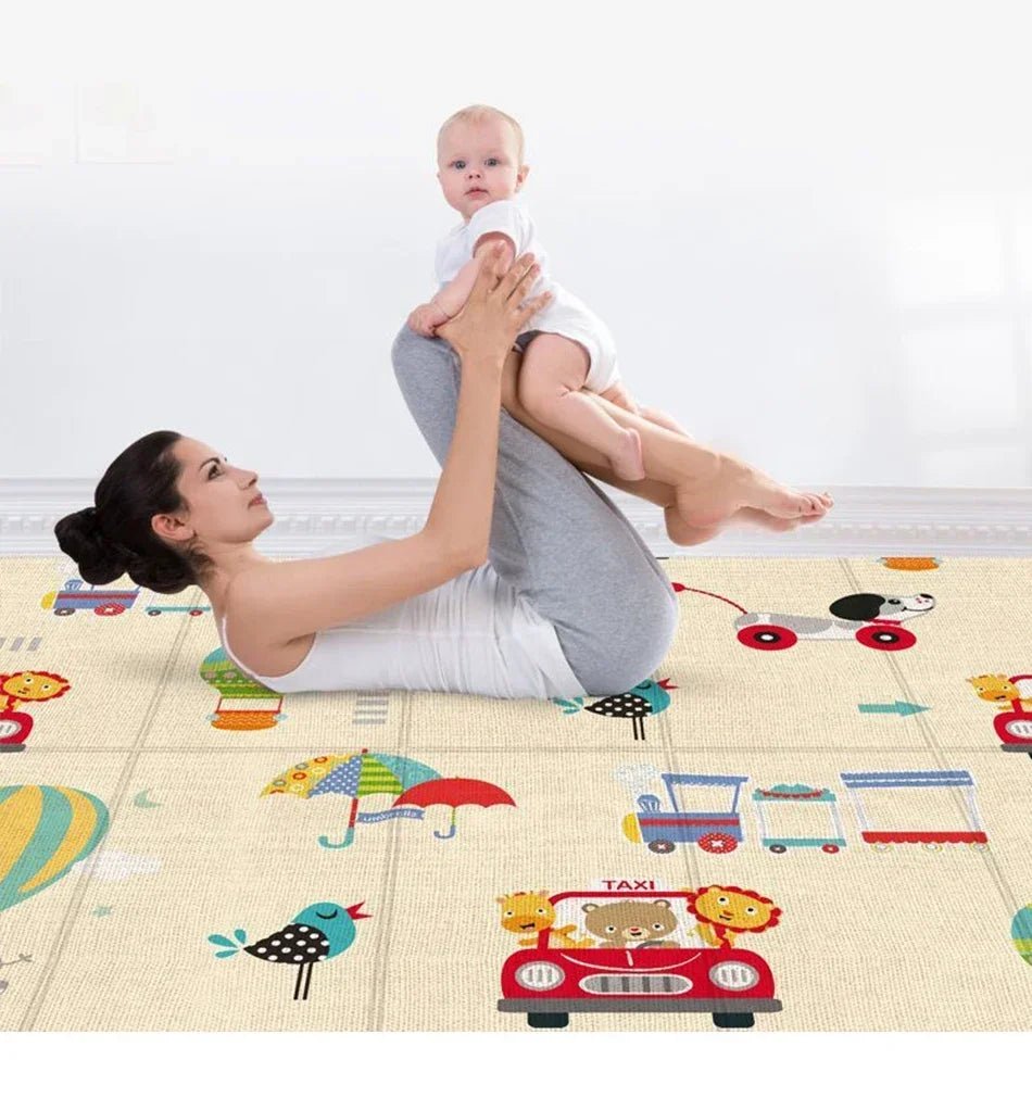 Tapis motricité Bébé - Pliable™ - ABC Bébé