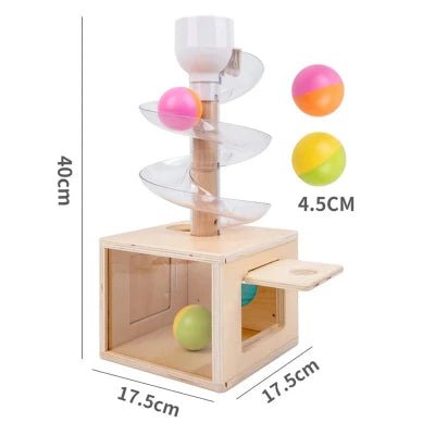 tour montessori jouet en bois dimensions